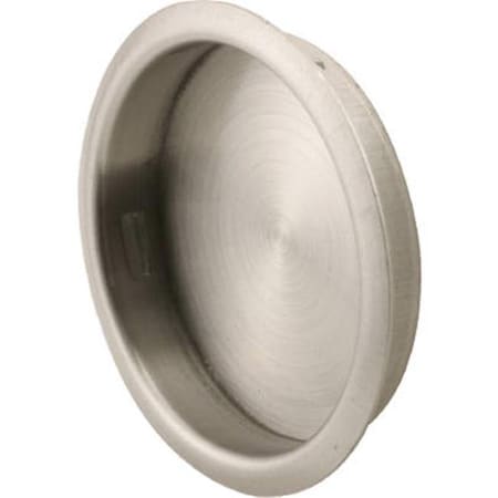 163918 1.75 in. Satin Nickel Closet Door Finger Pull - 2 Pack